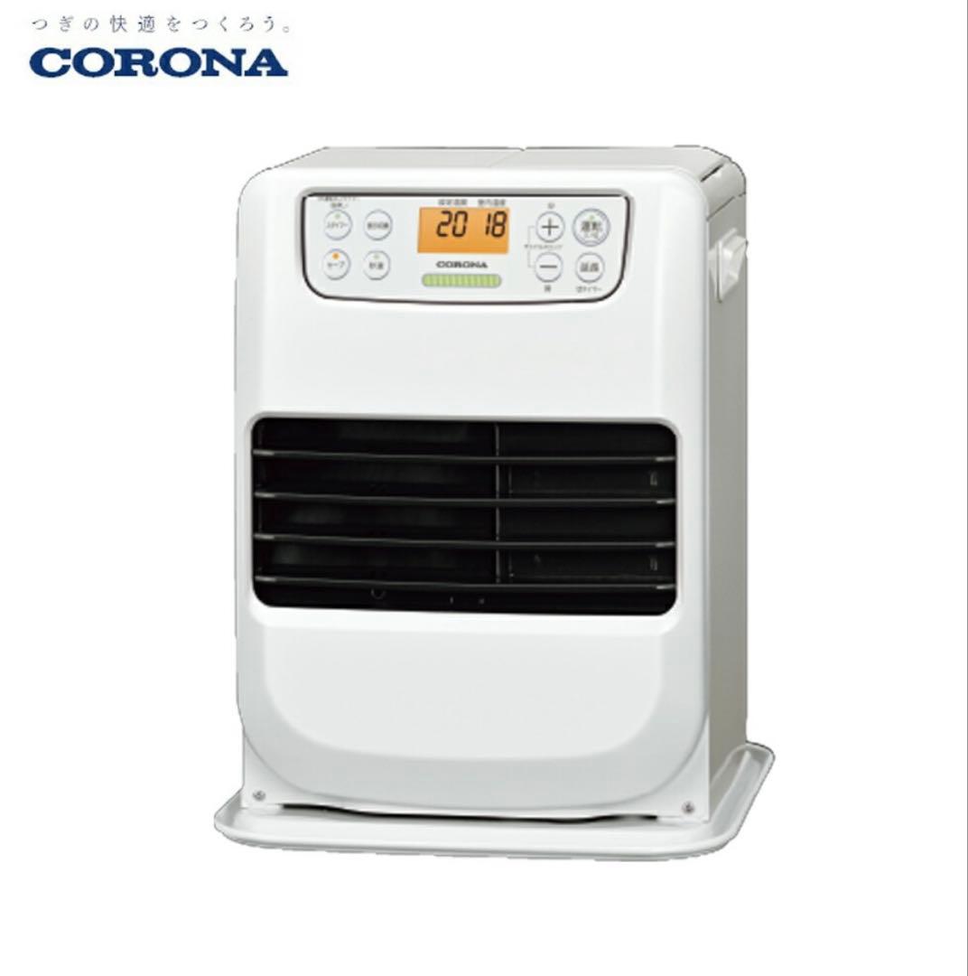 新品未使用コロナ ミニタイプ 石油ファンヒーター FH-M2525Y(W)