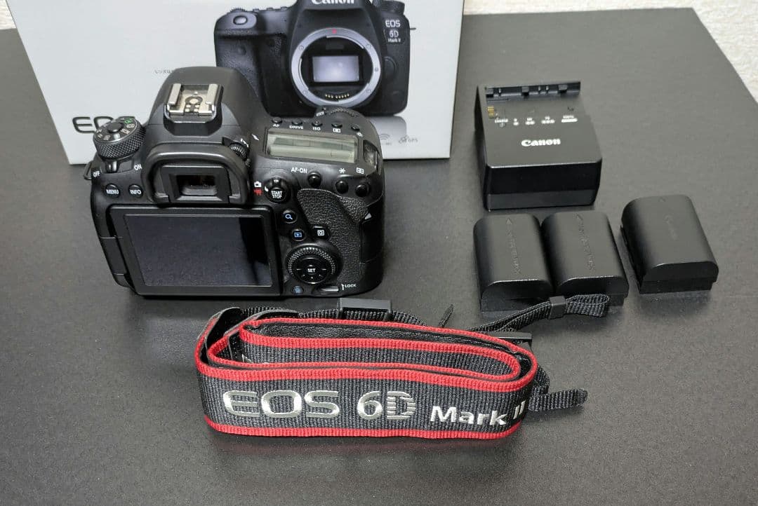 Canon EOS 6D Mark II 本体 美品／付属品完備／動作良好