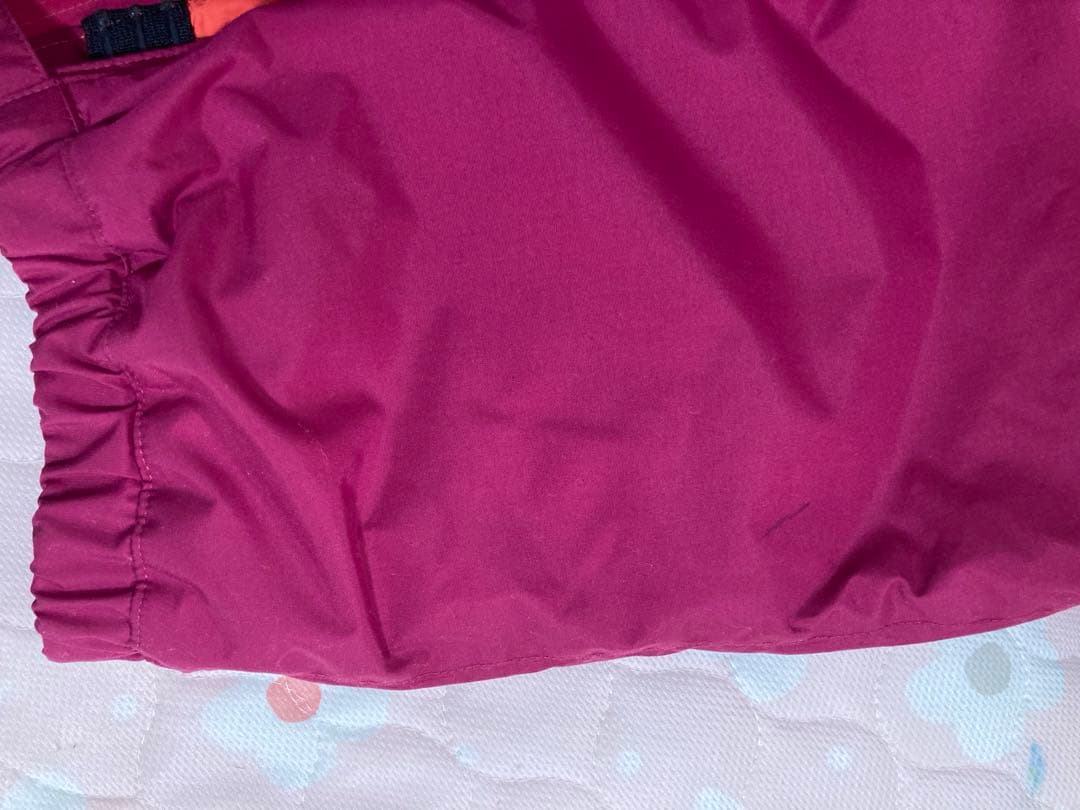 モンベル　スキーウェア120スーパードライテックカバーオール ピンク　美品