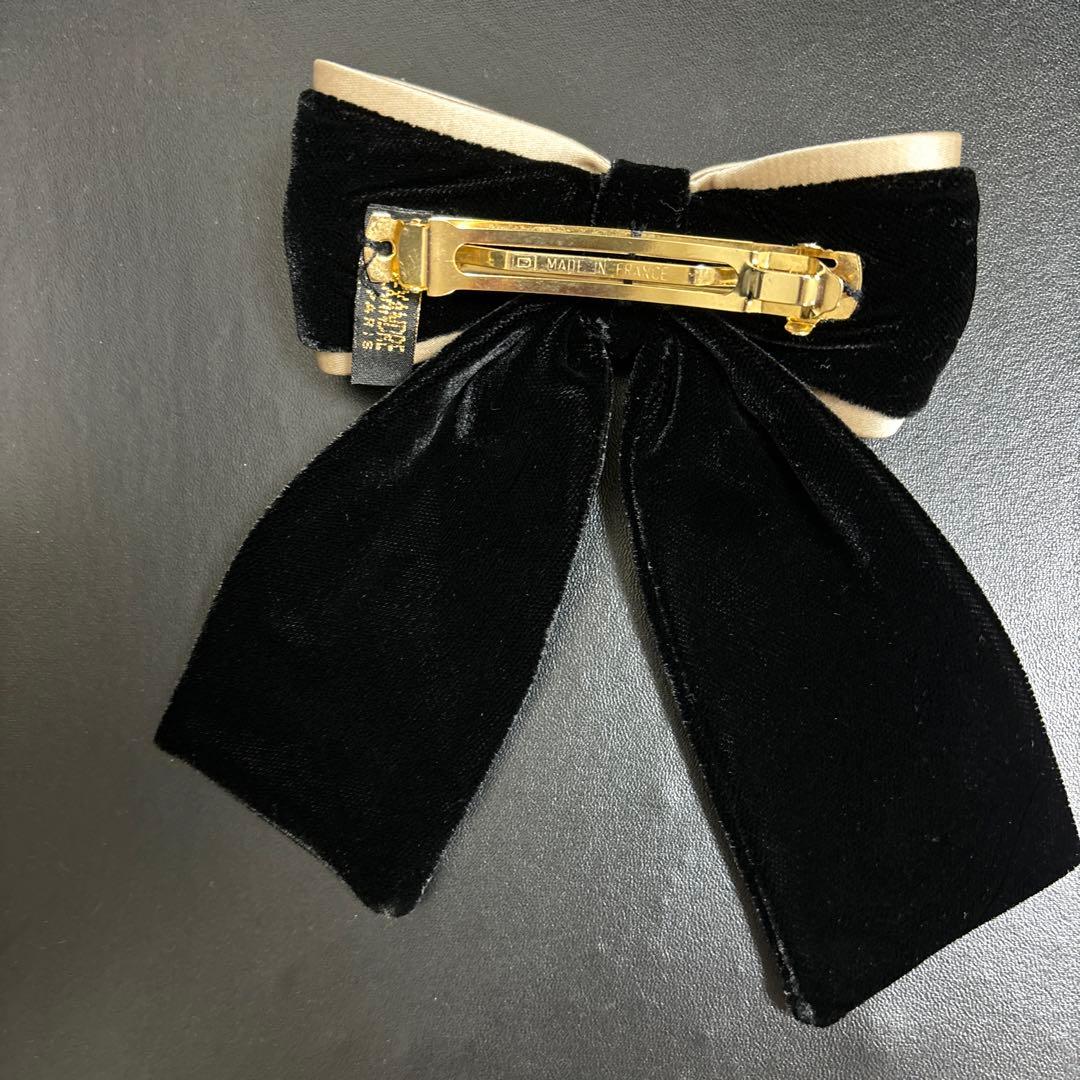 最終値下げ　Alexandre de paris ベロア　バレッタ　滝沢眞規子