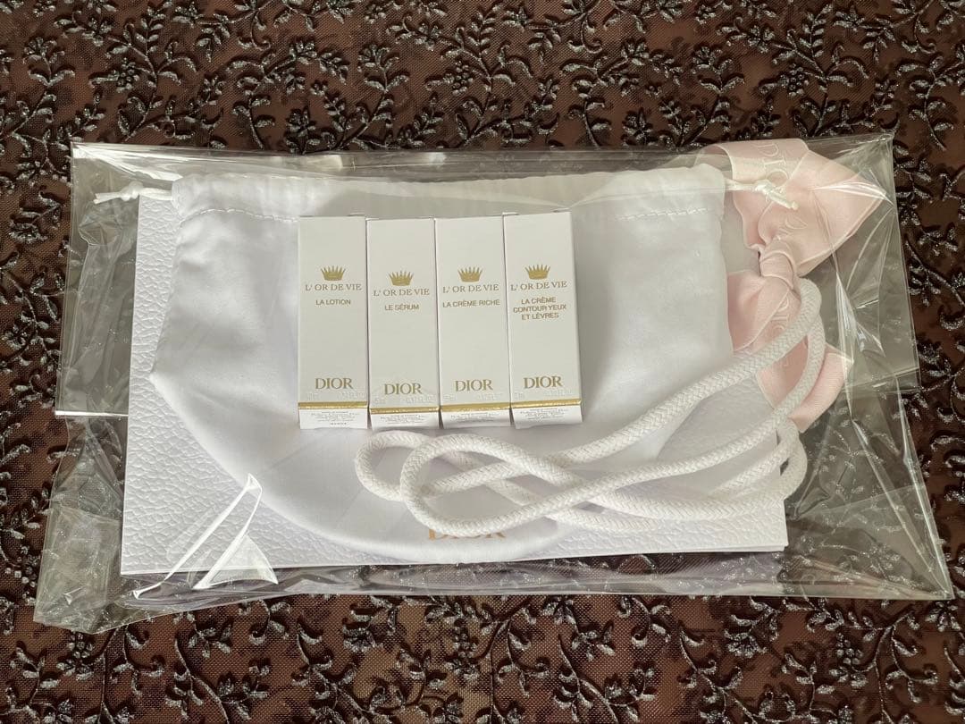 新商品⭐︎DIOR L'OR DE VIE トライアルセット