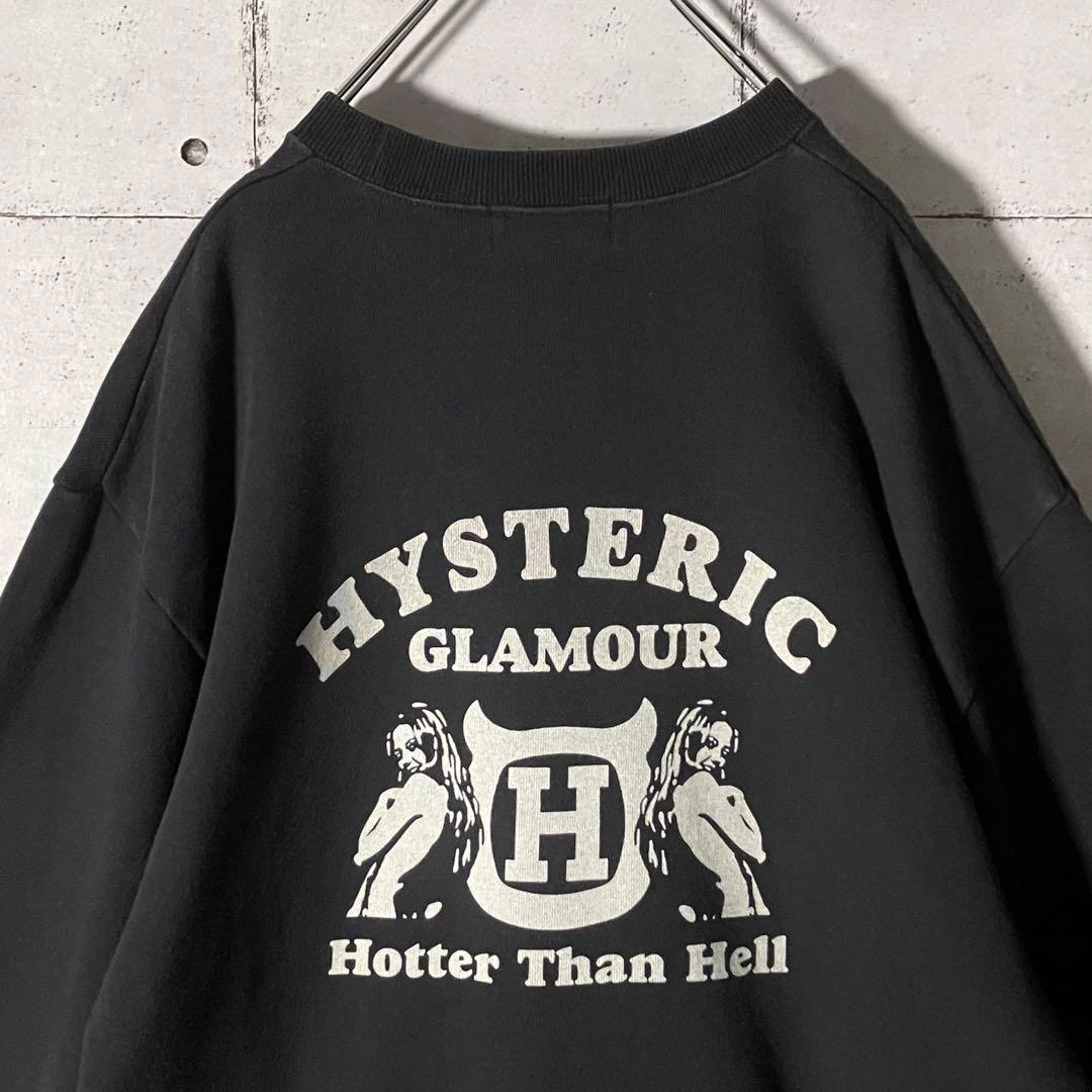 【即完売】ヒステリックグラマー☆バックプリントヒスガールスウェットシャツM