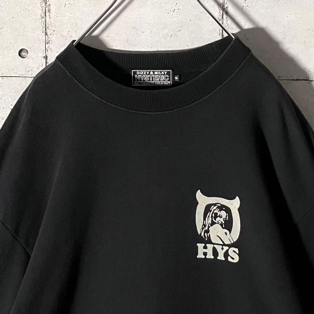 【即完売】ヒステリックグラマー☆バックプリントヒスガールスウェットシャツM