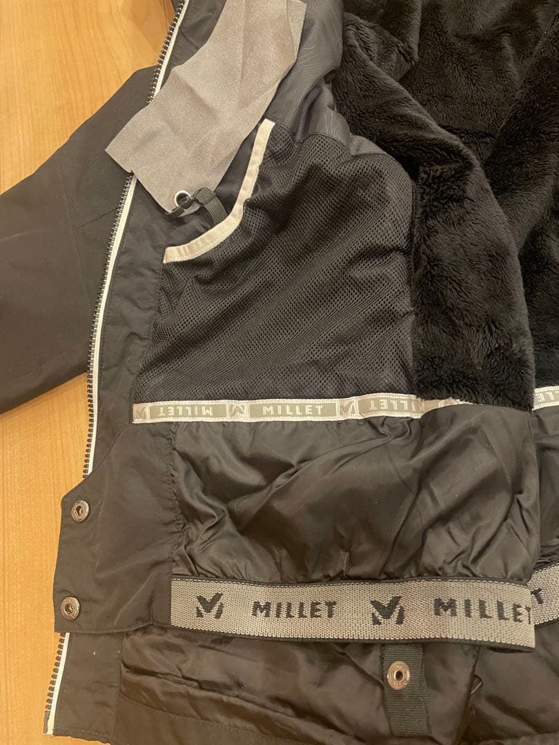 MILLET スノーボード・スキーウェア　上下セット 極美品　S ブラック