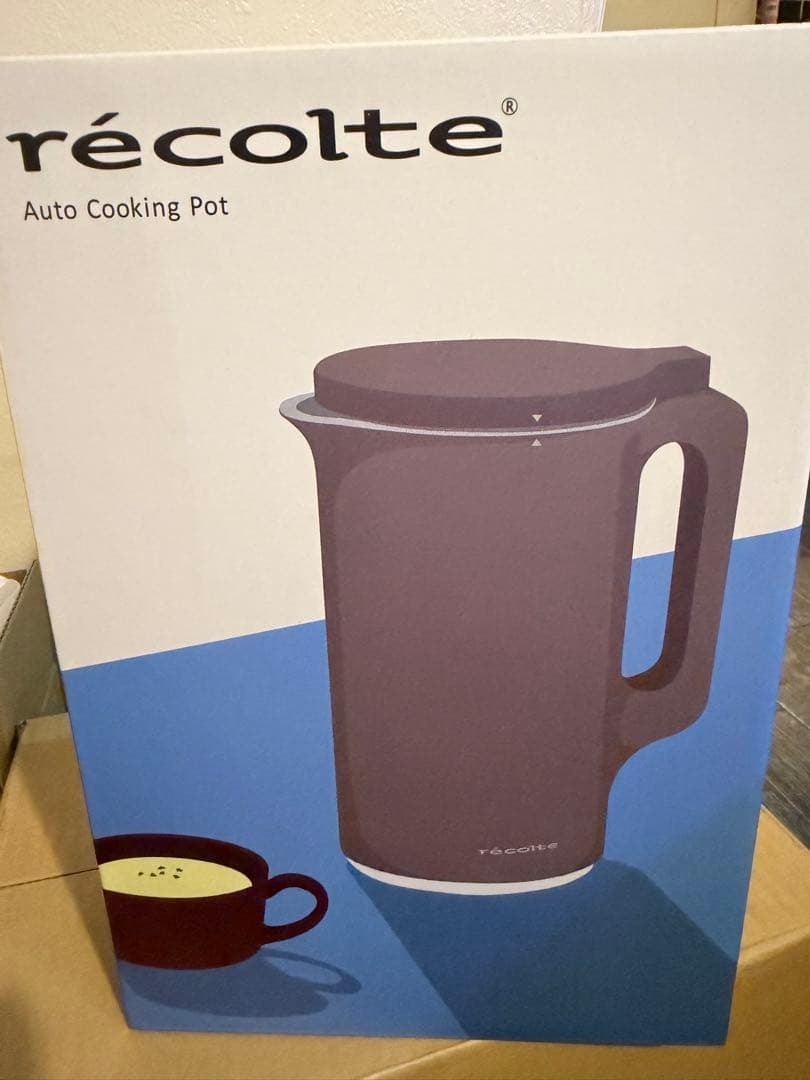 recolte レコルト 自動調理ポット スープメーカー 大容量 約600ml