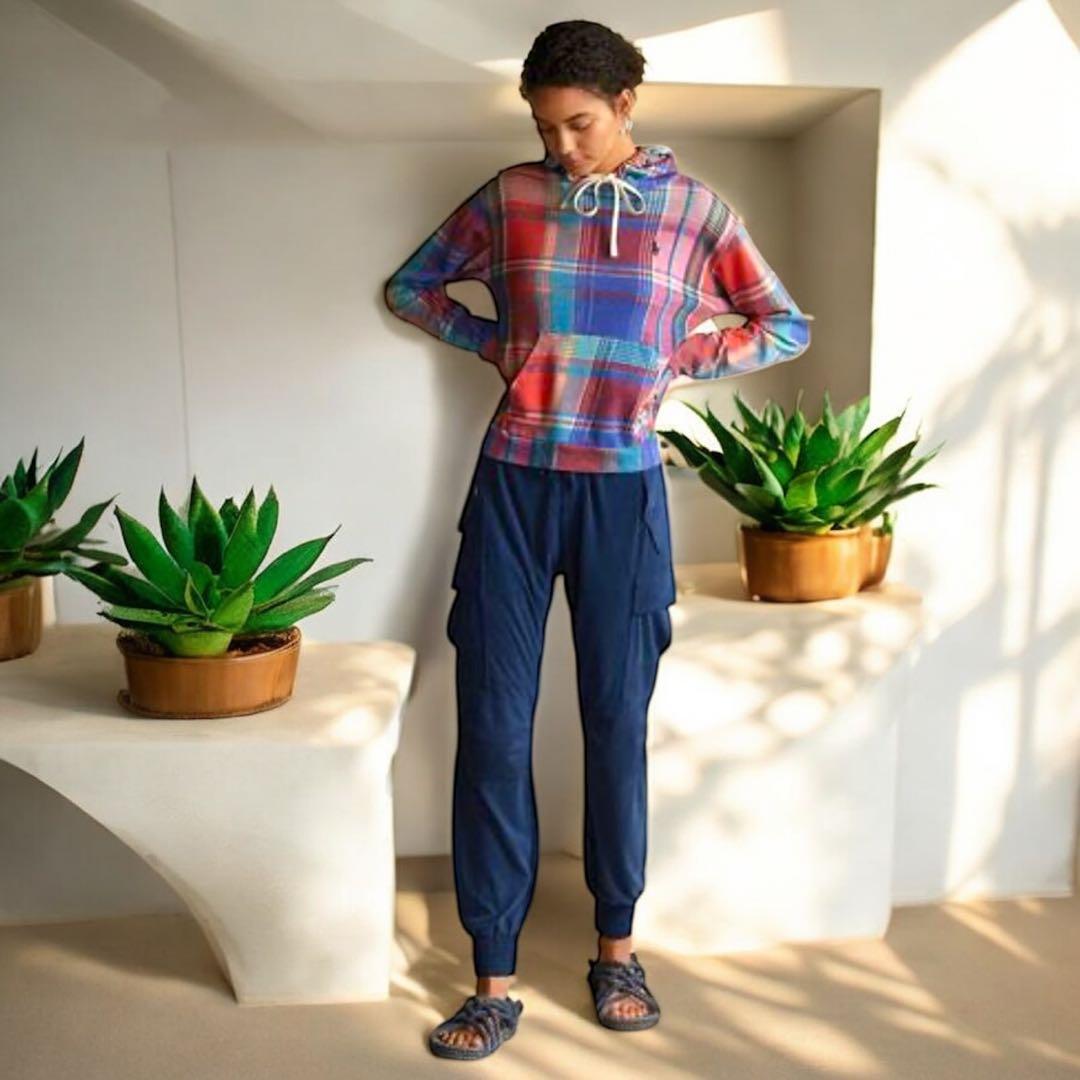 人気Polo Ralph Lauren チェック柄パーカーＬ