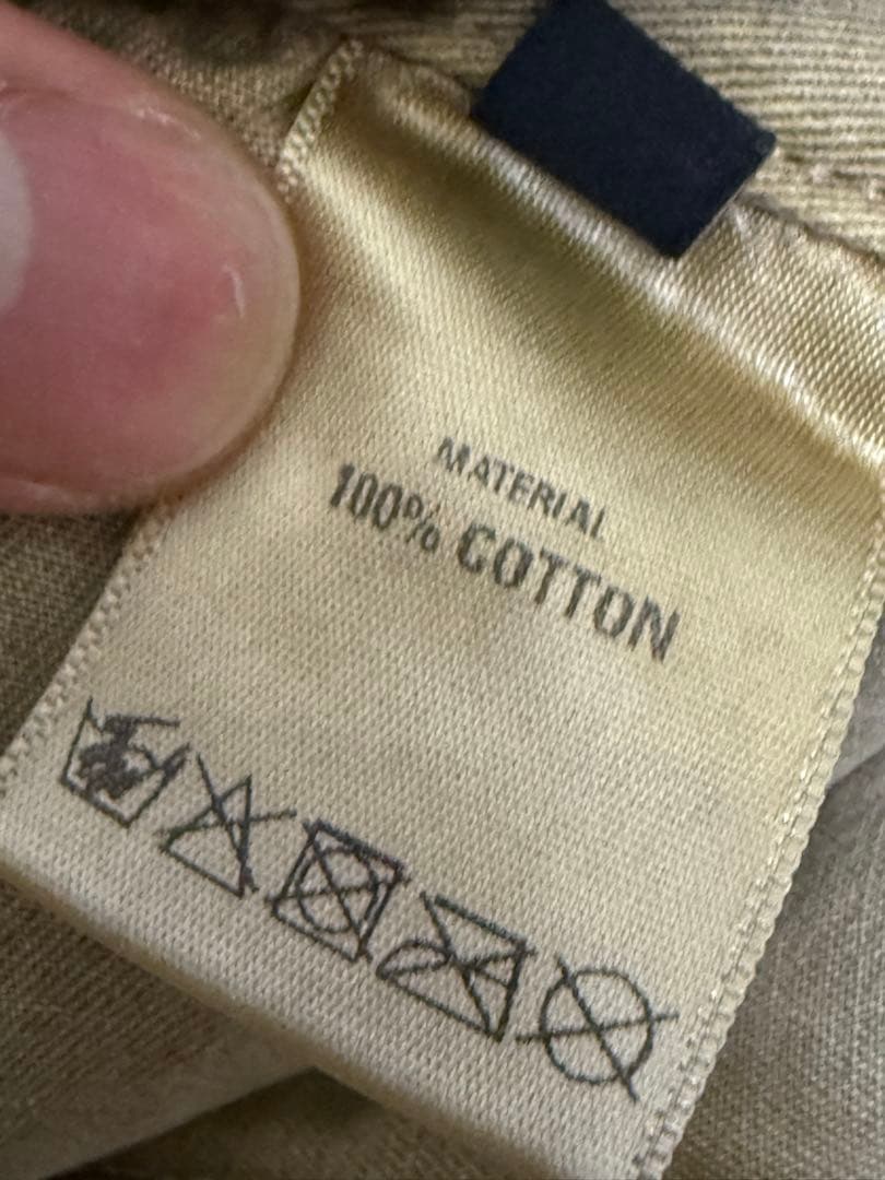 hyein seo ヘインソ　ベージュ カーゴパンツ ジッパーポケット付き