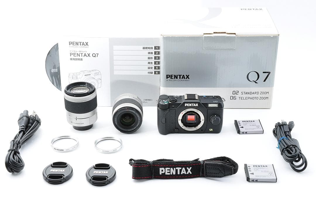 Pentax Q7 黒 02 & 06レンズ 2352ショット 元箱入 #95