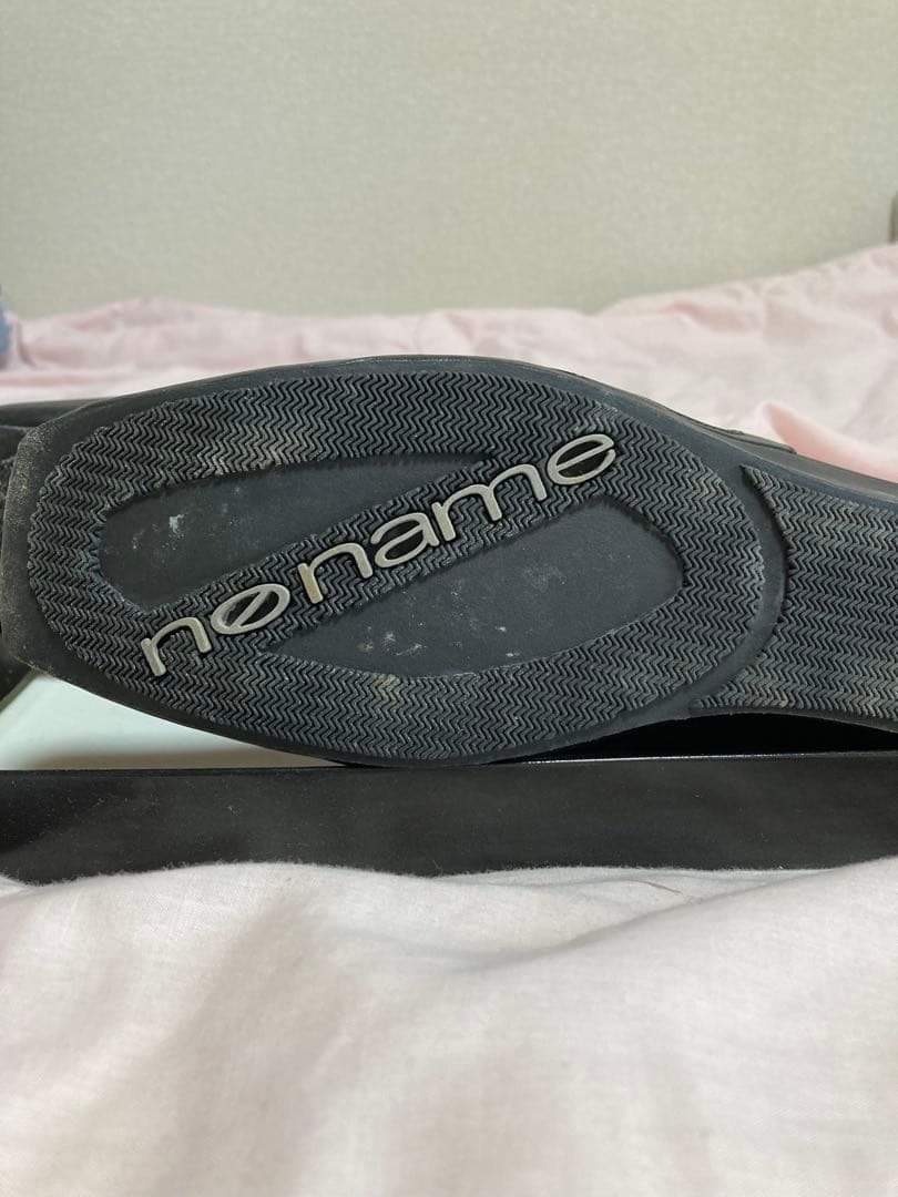 ポチNO NAME ノーネーム スニーカー スリッポン ウェッジソール