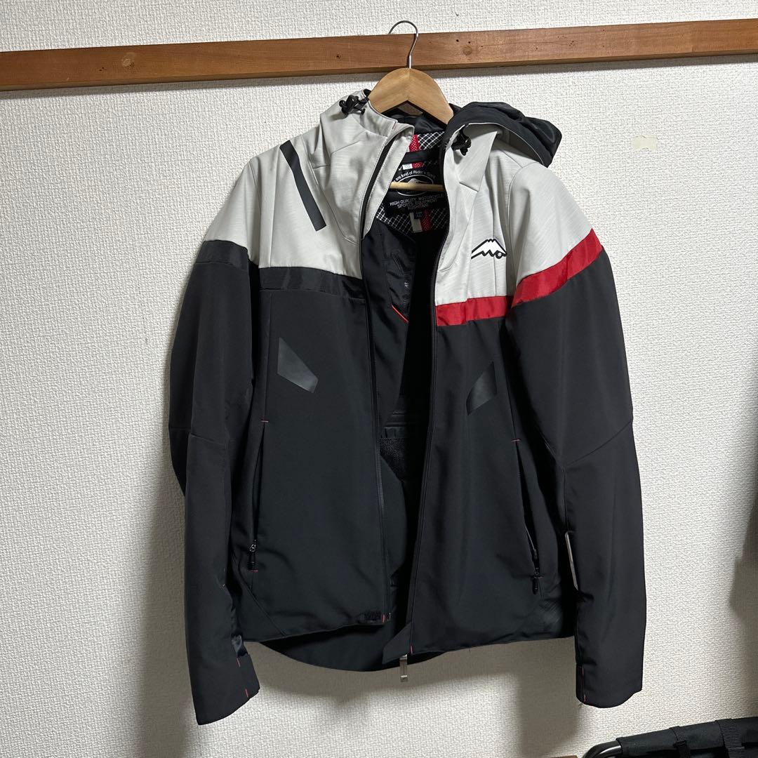 KUSHITANI ガルジャケット 黒/赤/白