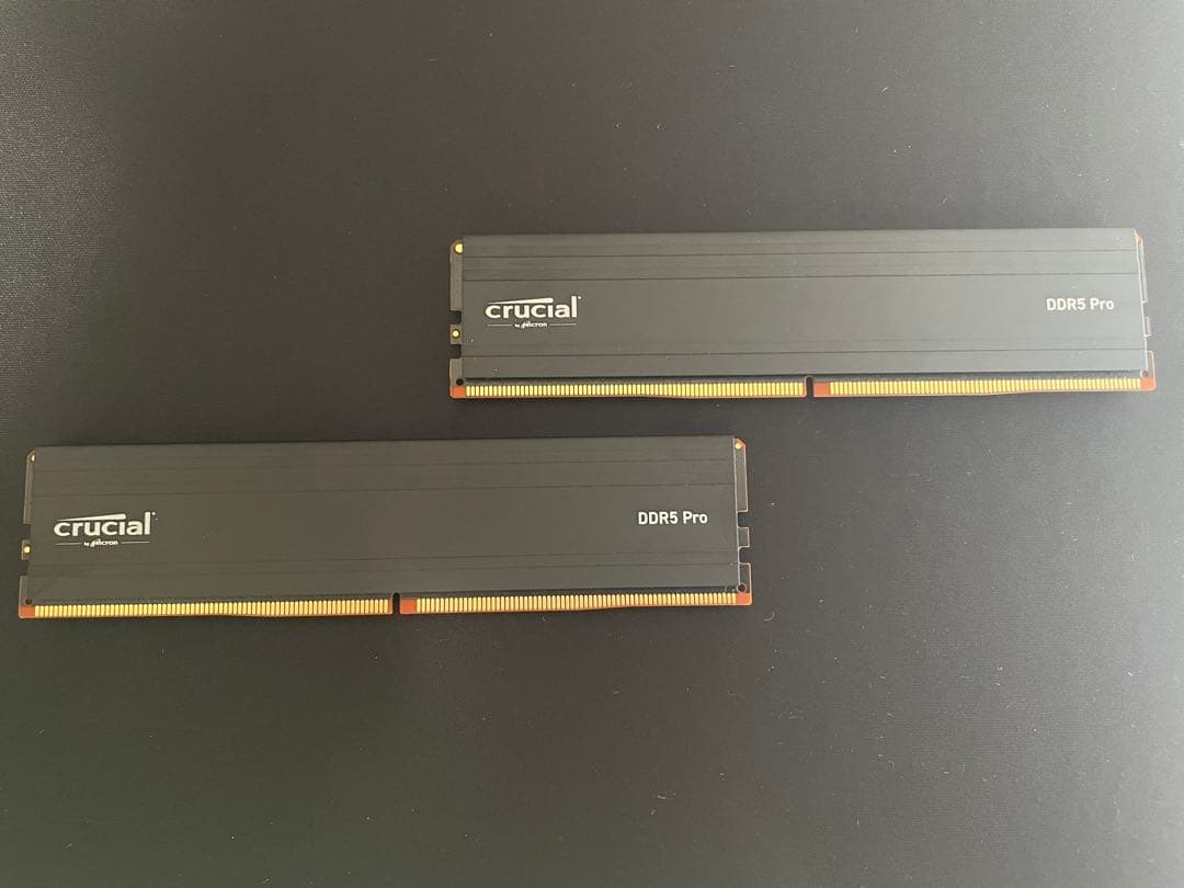 crucial DDR5 Pro メモリー 2枚セット 32gb