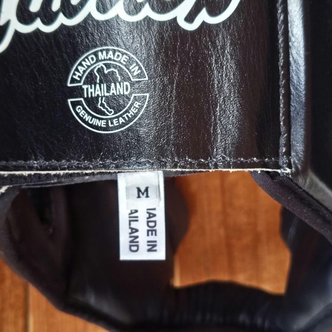 【美品】Fairtex ヘッドギア Mサイズ ブラック フェアテックス