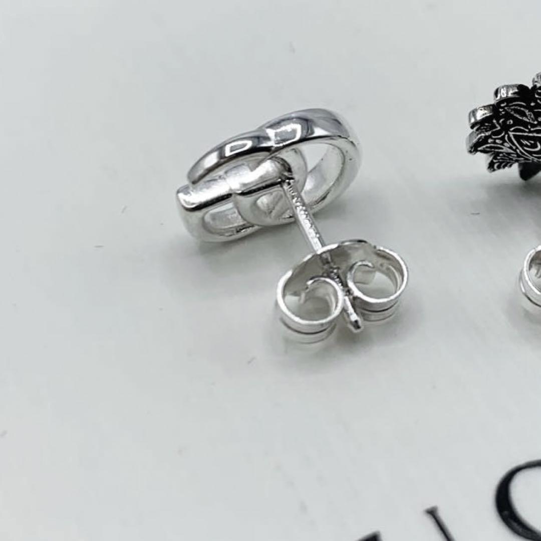 【超美品/レア】ピアス　インターロッキングG　ダブルGピアスのみ　片耳