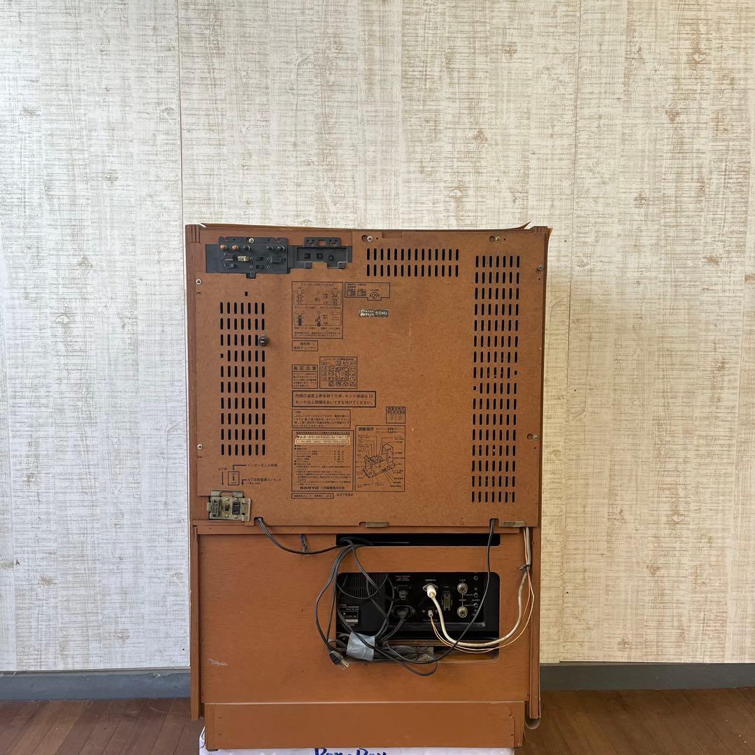 【アンティーク】SANYO サンヨー ブラウン管テレビ ビデオデッキ 古家電