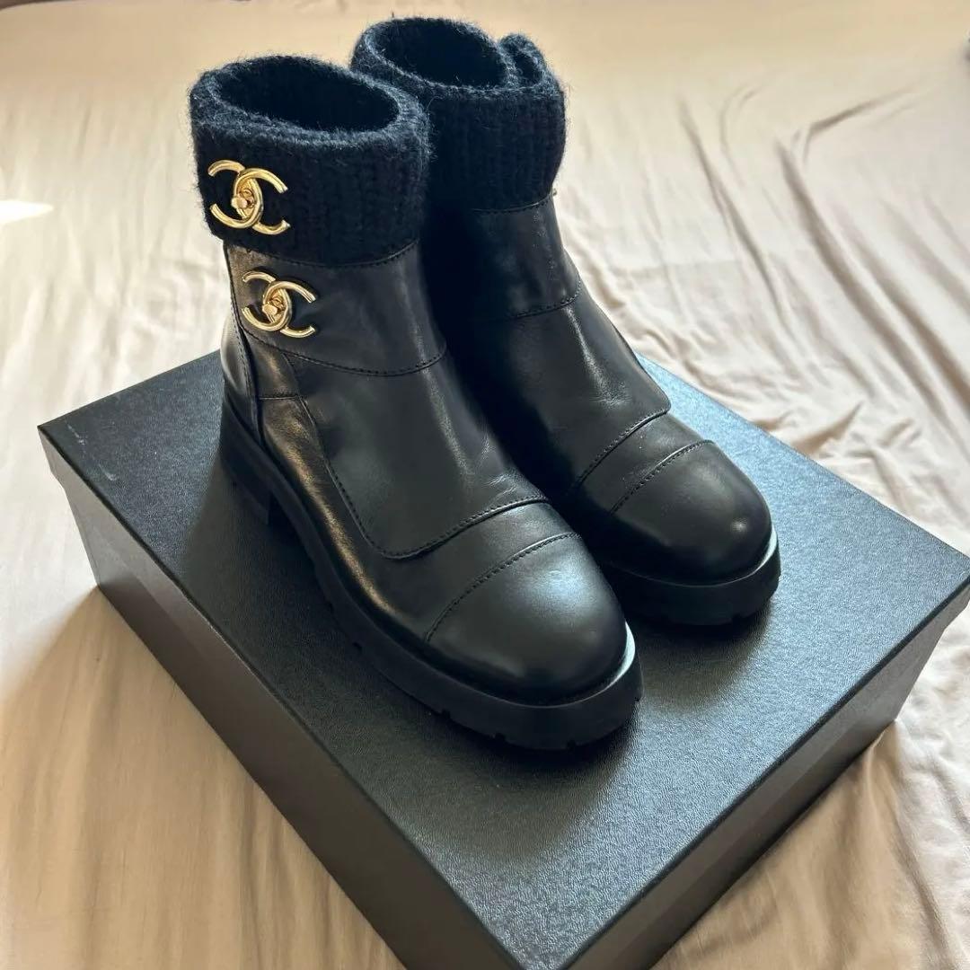 定価３４万　可愛いシャネルブーツ♡