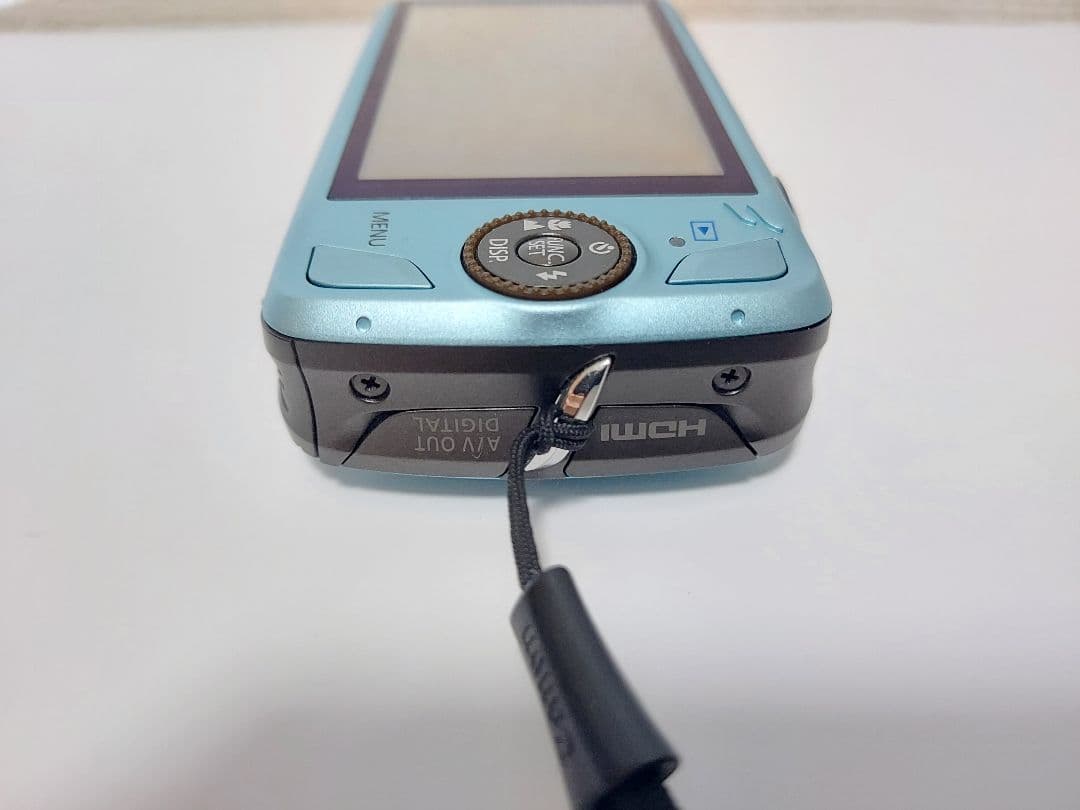 【美品】Canon IXY930IS デジタルカメラ ブルー