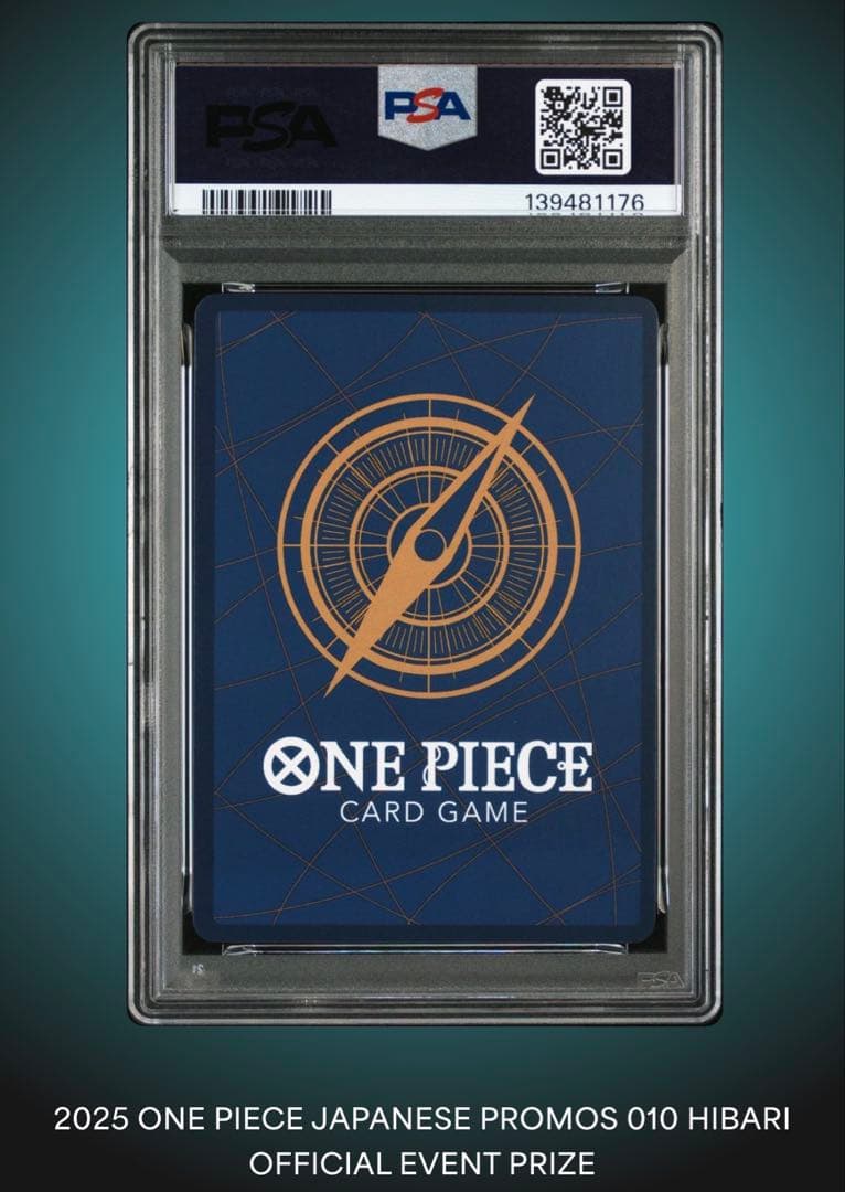 PSA10 ワンピースカード ヒバリ2025 フラッグシップベスト8景品 日本語