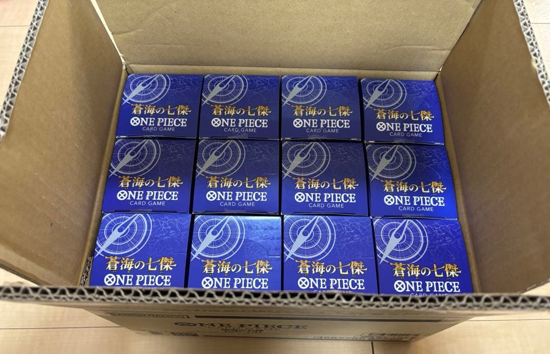 ONE PIECE CARD GAME 蒼海の七傑　カートン分 12BOX