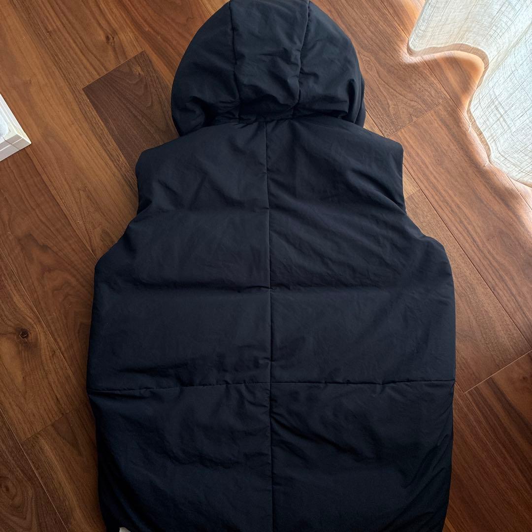 美品　JIL SANDER＋　ダウンベスト　ジレ　ブラック 42