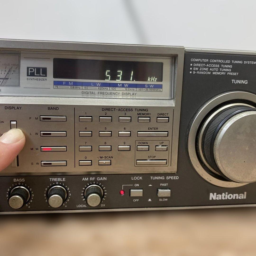 NationalコンピュータープロシードRF-B600ラジオレシーバー ジャンク