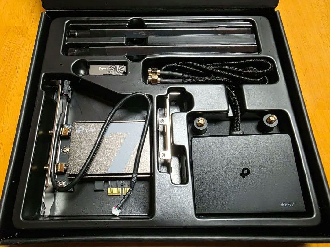 TP-Link BE9300 Wi-Fi 7 PCIeアダプター TBE550E