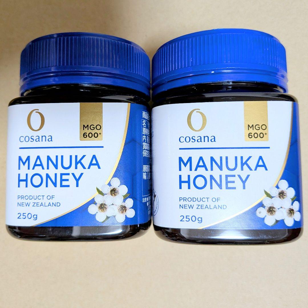 コサナ　マヌカハニー　MGO600　250g×2個