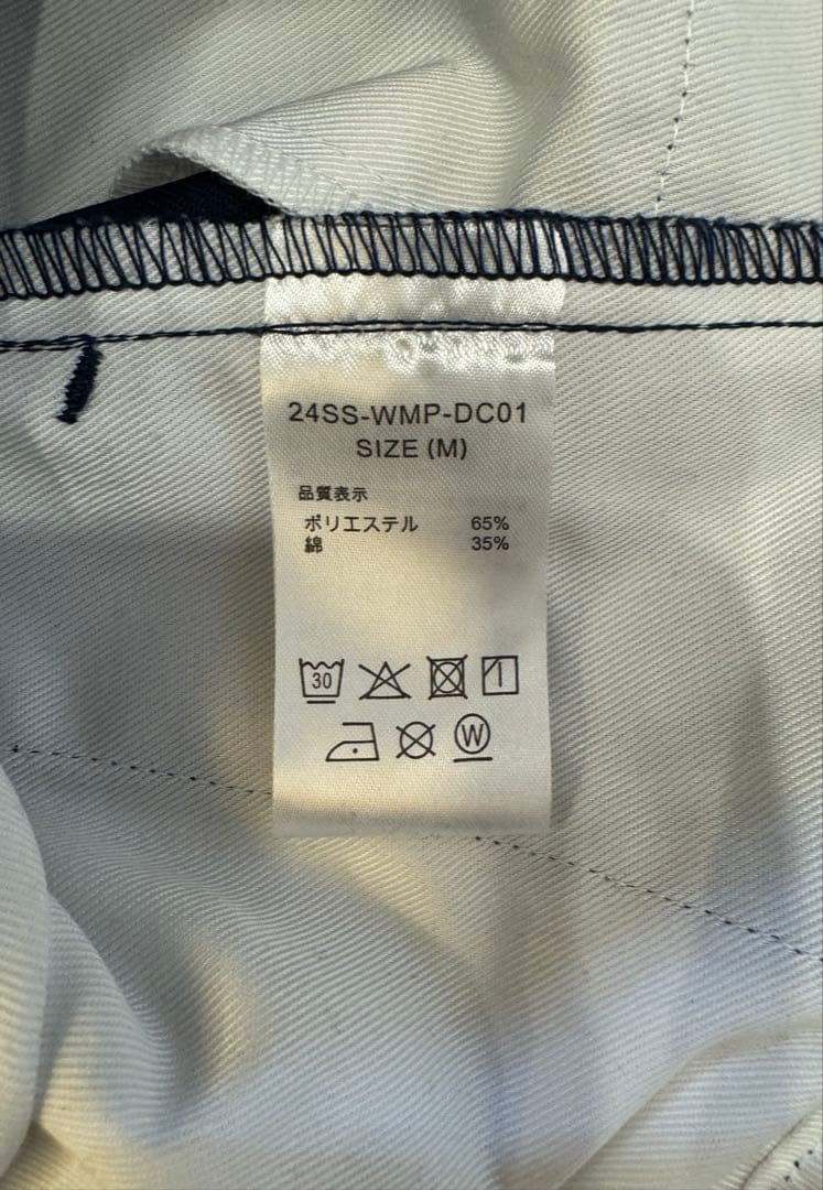 ワコマリア ディッキーズ M 24SS ネイビー PLEATED TROUSER