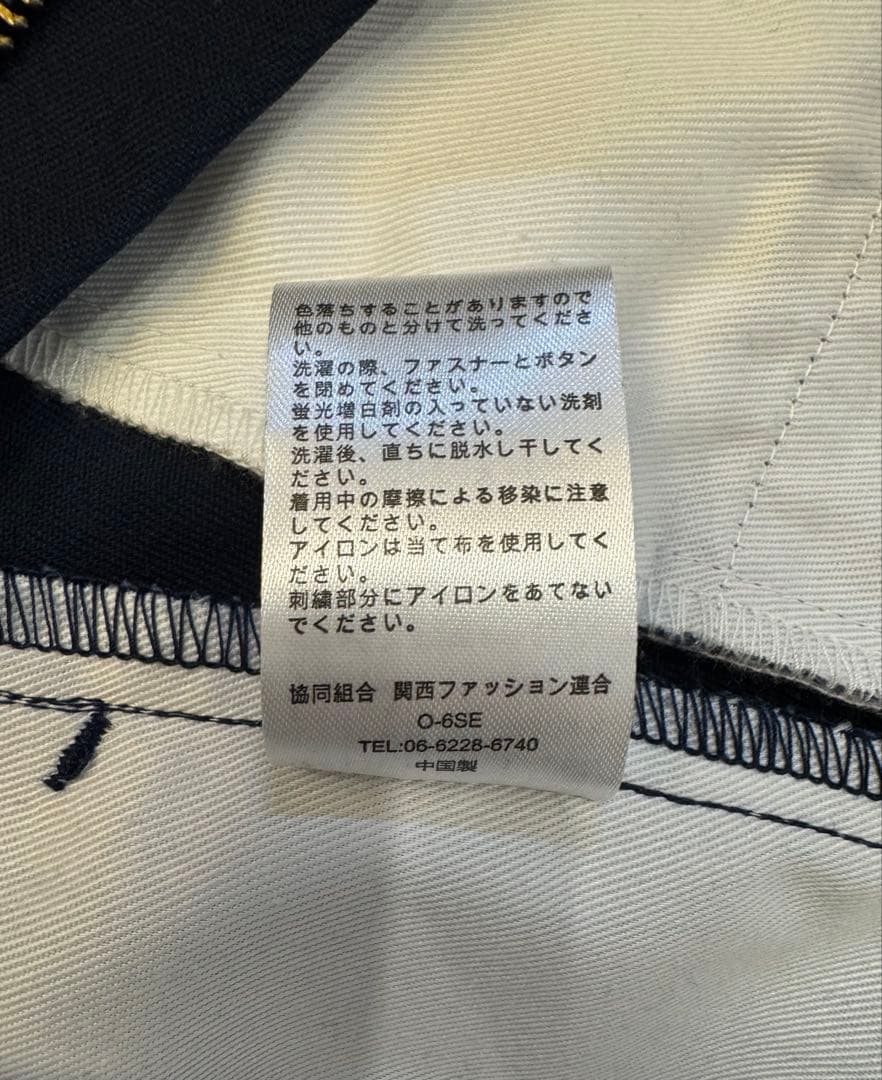 ワコマリア ディッキーズ M 24SS ネイビー PLEATED TROUSER