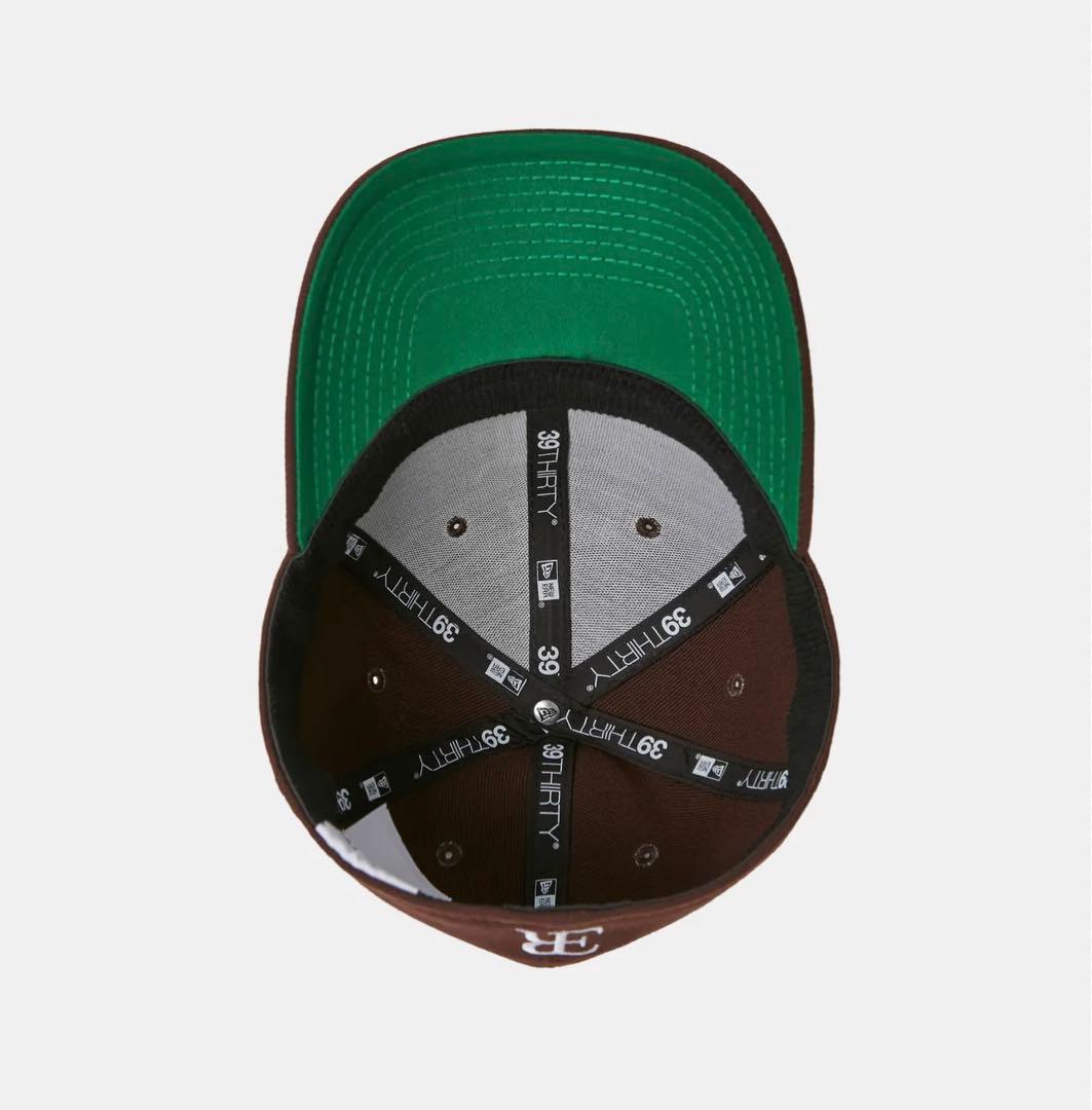 ER LOGO CAP BROWN ニューエラ M/L