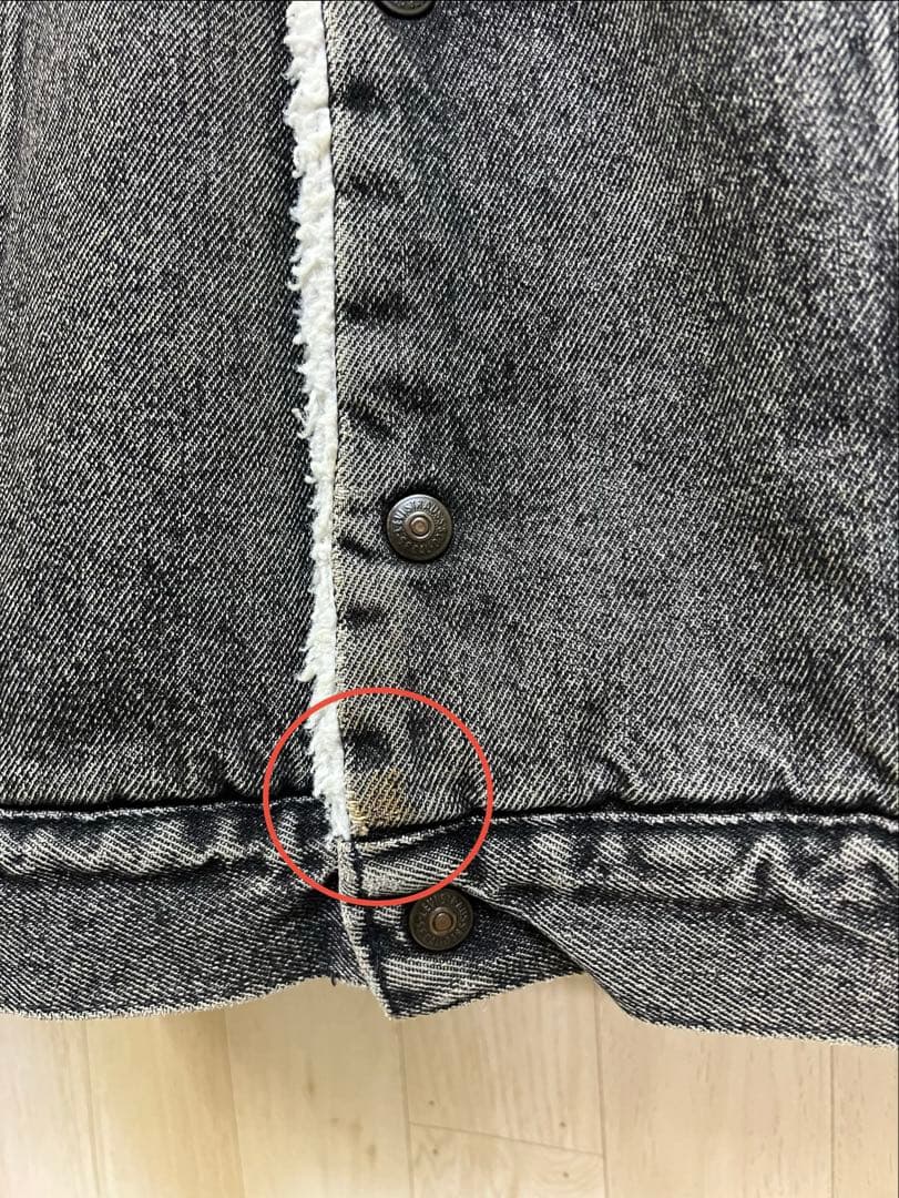 70s Levi’s 70609 DENIM ボア ジャケット USA製