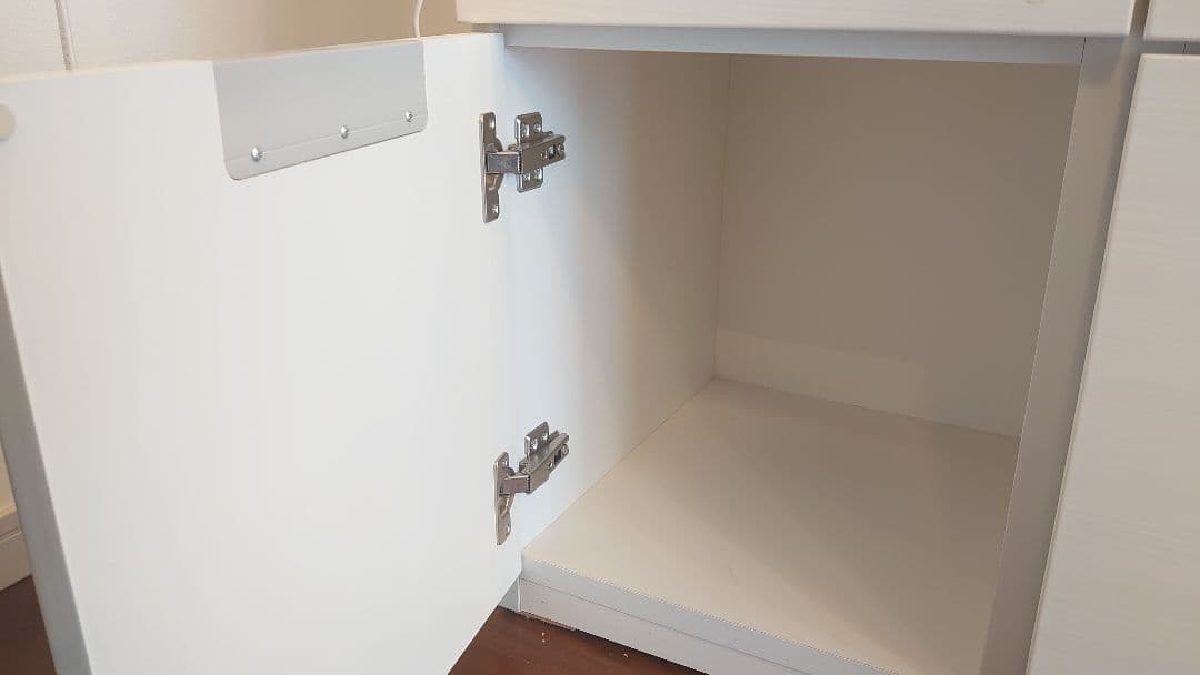 【UA】ニトリ　キッチンボード　ダリア　100KB-WH