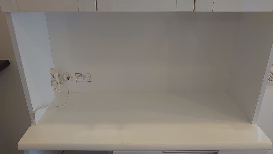 【UA】ニトリ　キッチンボード　ダリア　100KB-WH