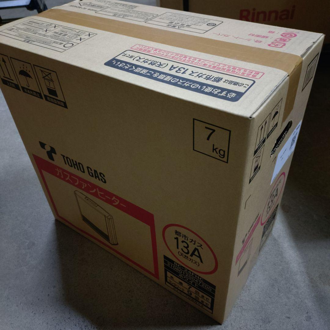 TOHO GAS ガスファンヒーター RC-24HFC