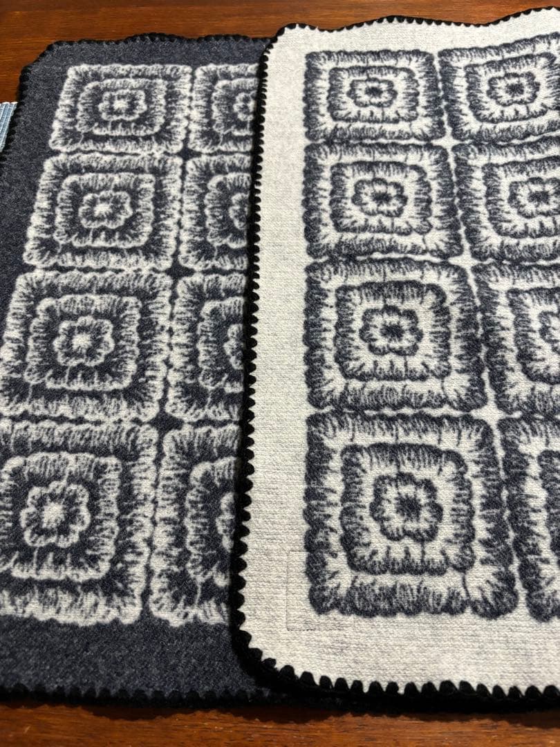 ミナペルホネン膝掛けブランケット　good old