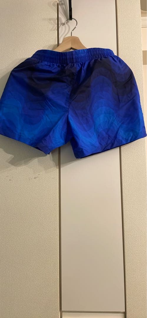 ドリスバンノッテン青 Dries Van Notenグラデーションショートパンツ