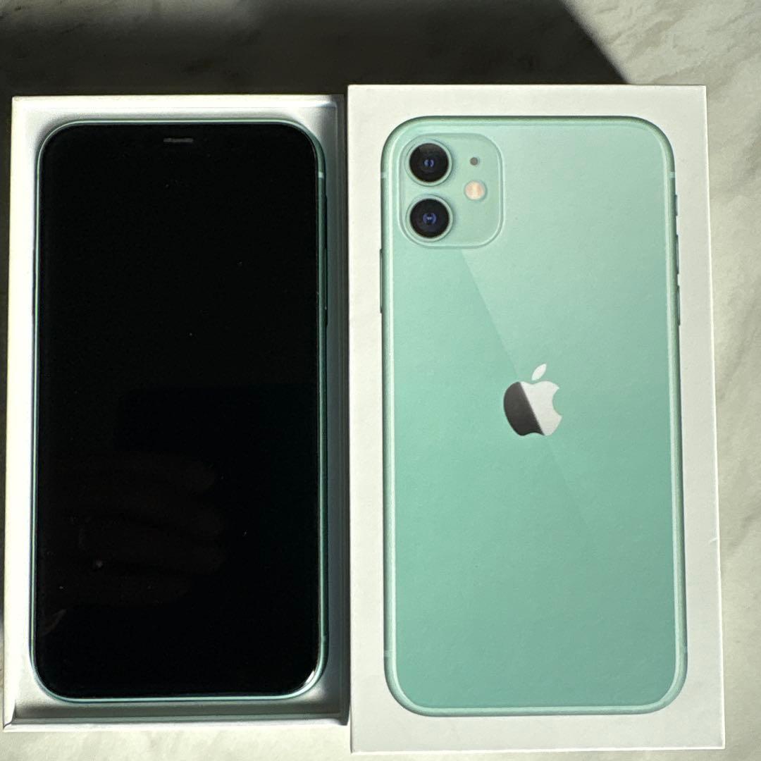 【美品】iPhone11 Green 128GB