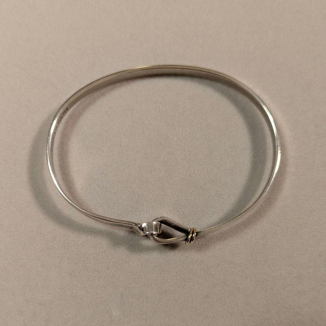 ティファニー フックアンドアイ バングル