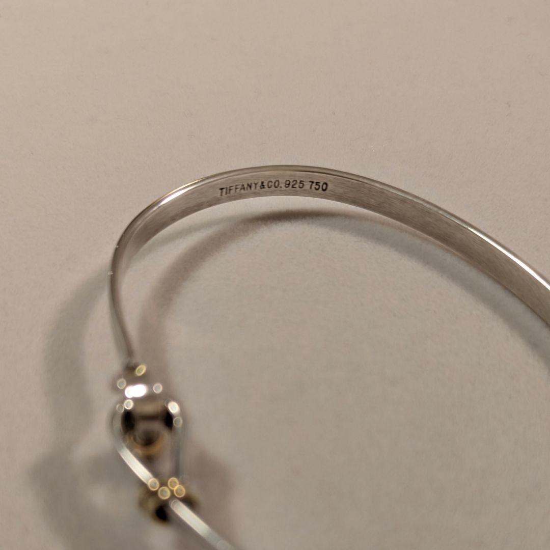 ティファニー フックアンドアイ バングル