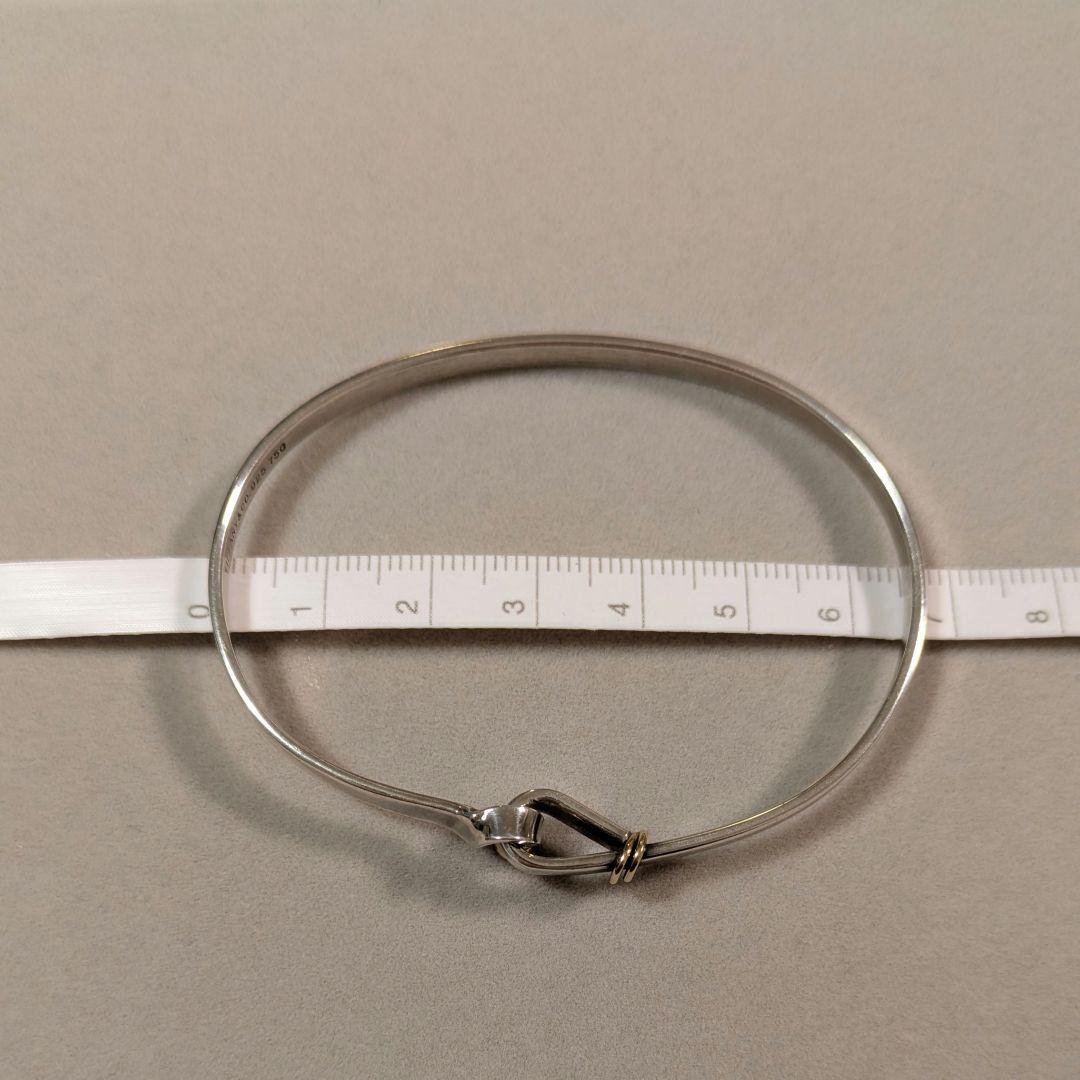 ティファニー フックアンドアイ バングル