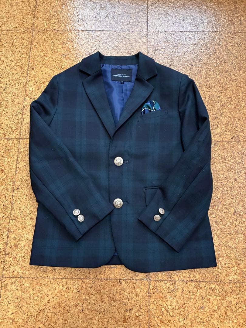 【美品】グリーンレーベル キッズ フォーマルスーツ6点セット 入学式120