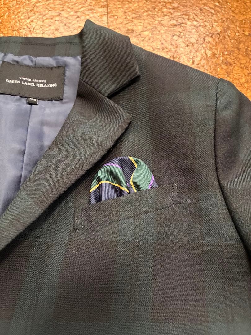 【美品】グリーンレーベル キッズ フォーマルスーツ6点セット 入学式120