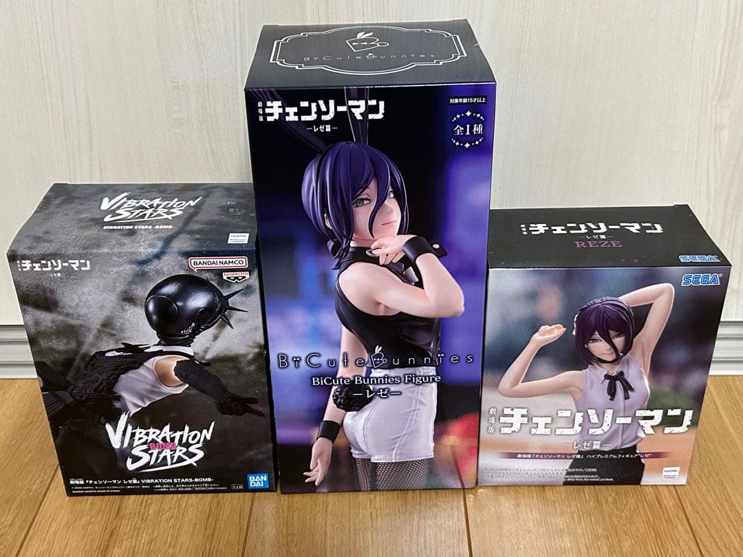 チェンソーマン レゼ篇　フィギュア　3種セット