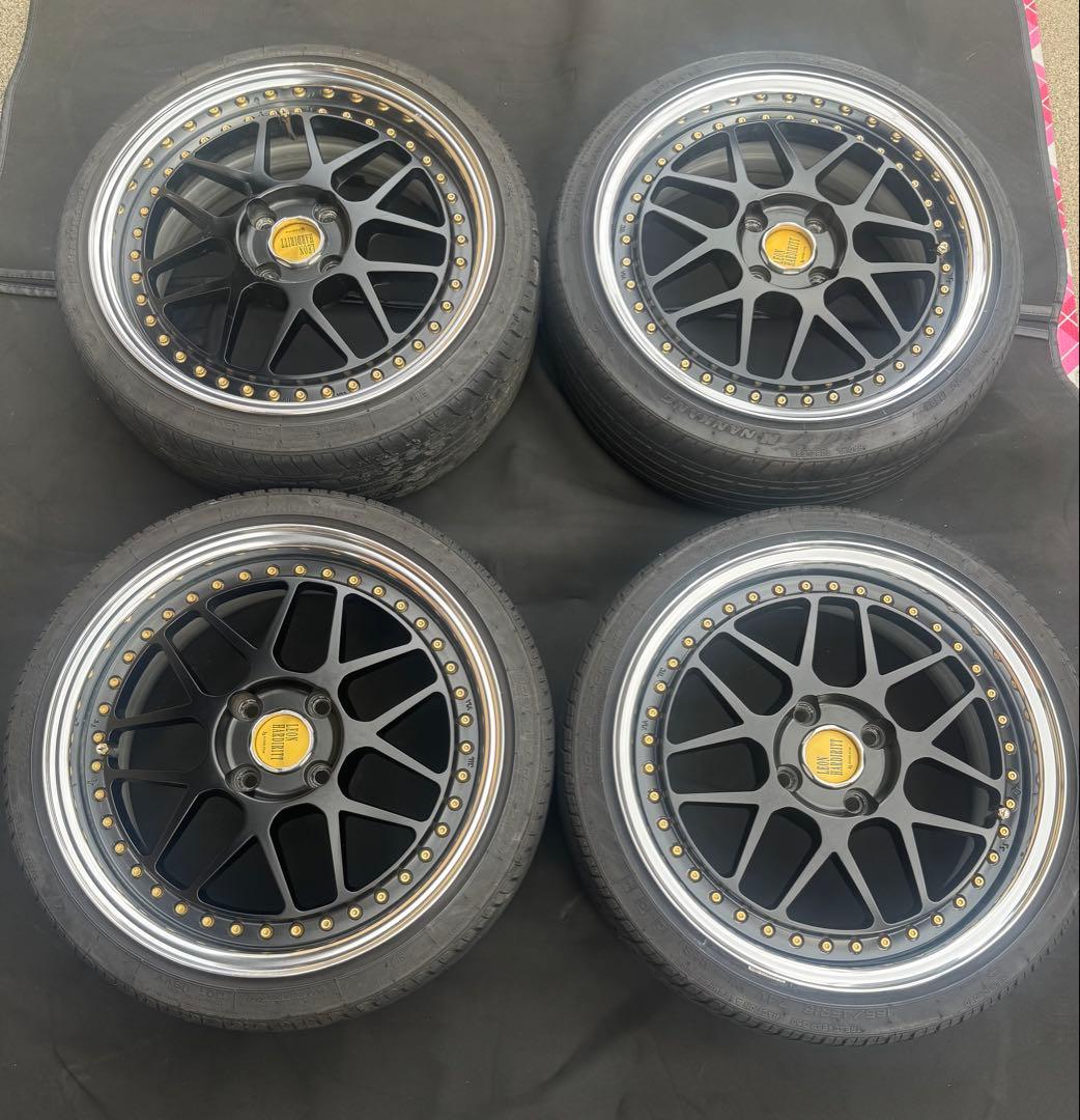 スーパースター　レオンハルト　ゲミュート　マッドブラック　軽　16インチ