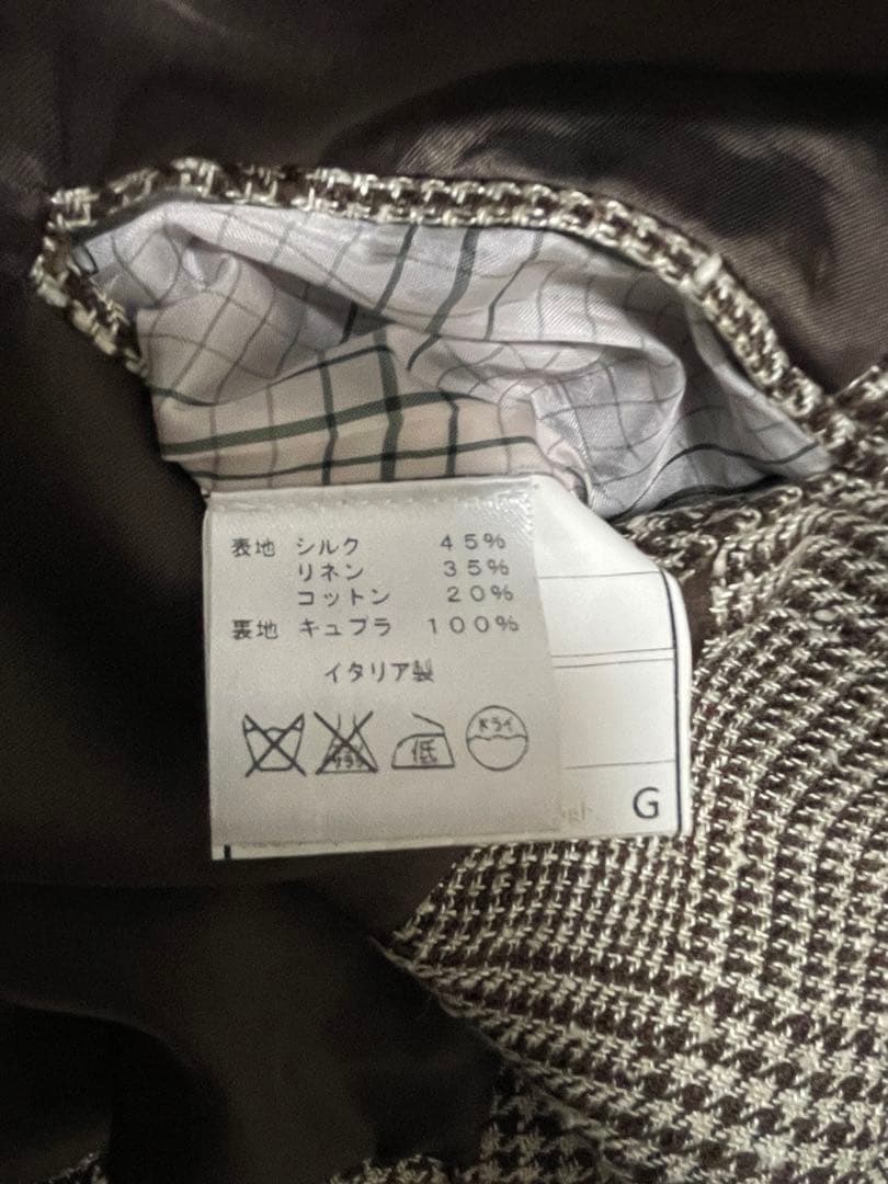 【シーズンオフ値下げ】LUIGI BORRELLI テーラードジャケット