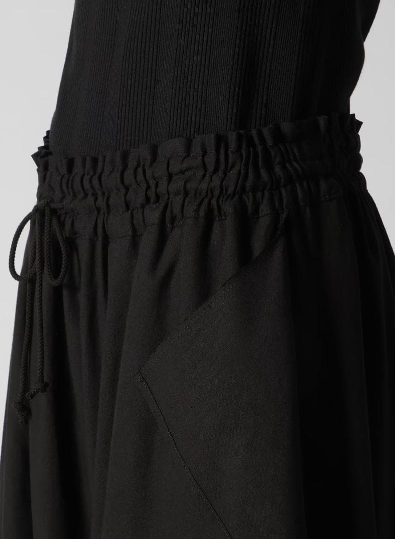 パンツ RY/LI SHEETING CLOTH GATHERED PANTS