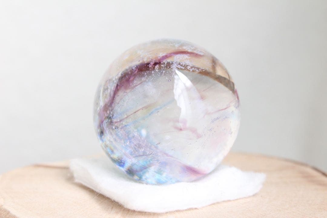 シエラネバダ産アンダラクリスタル　スフィア　マルチカラー