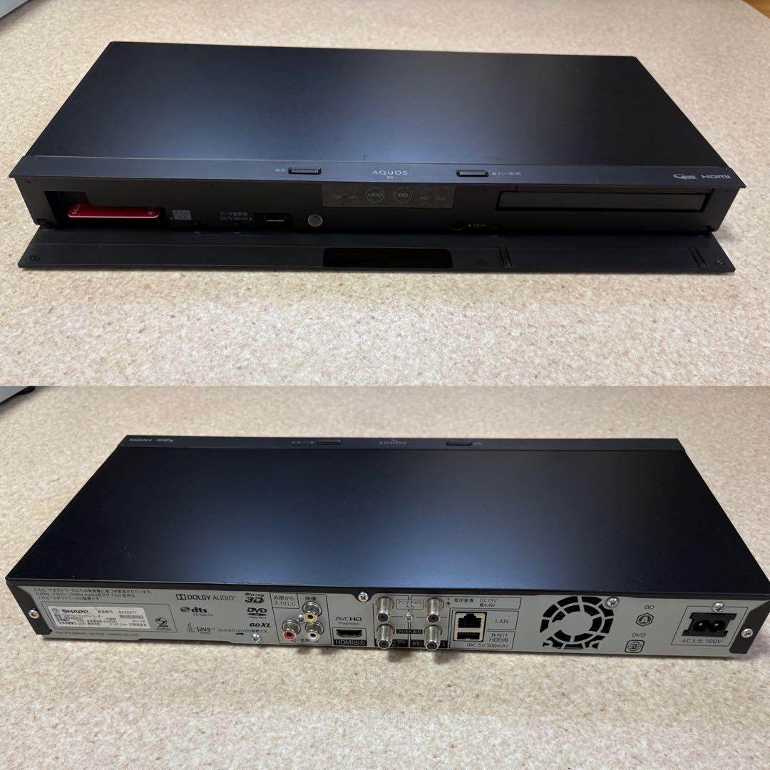 AQUOS ブルーレイレコーダ(W録/500GB)