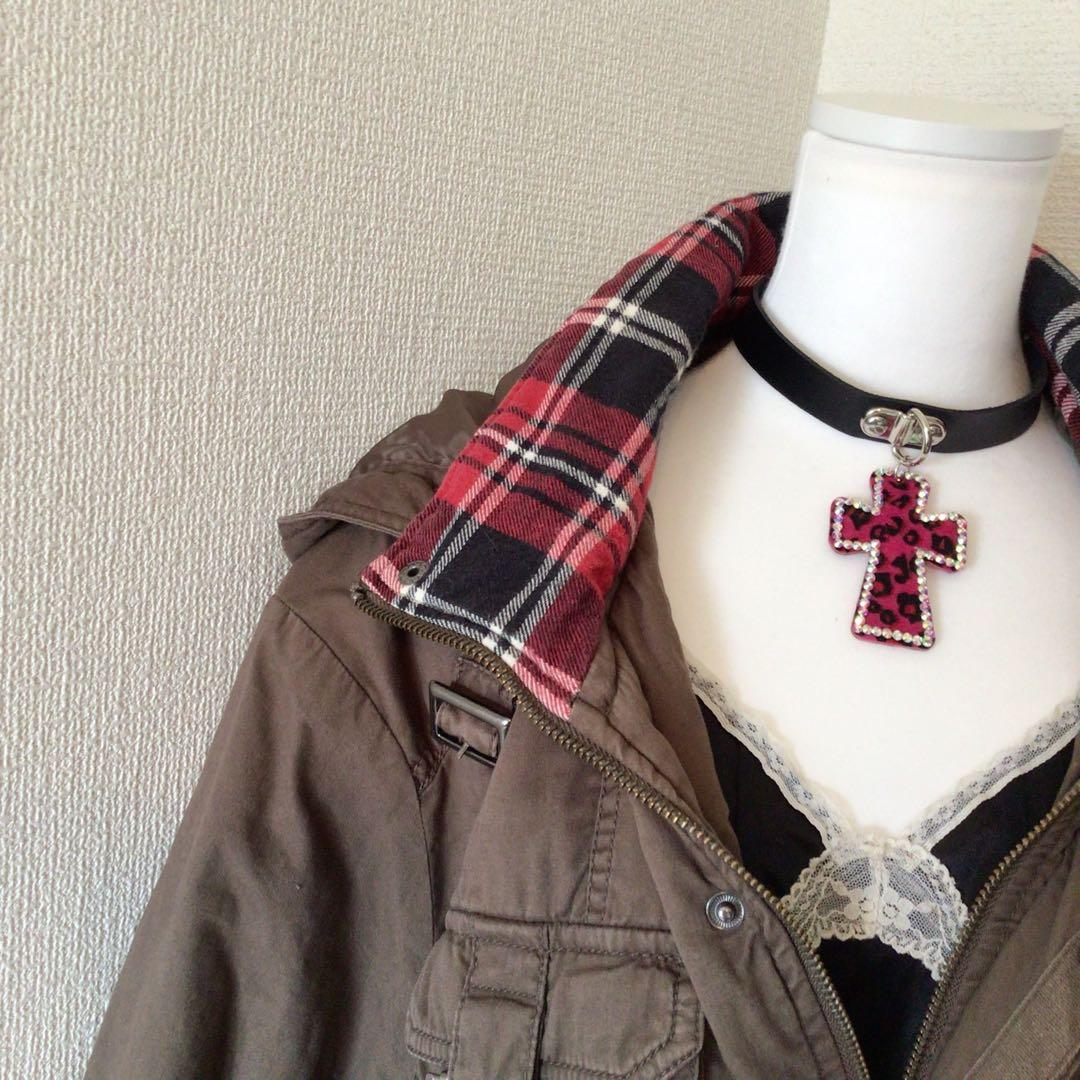 y2k 00s archiveロングジャケット 平成ギャル グランジ　3L