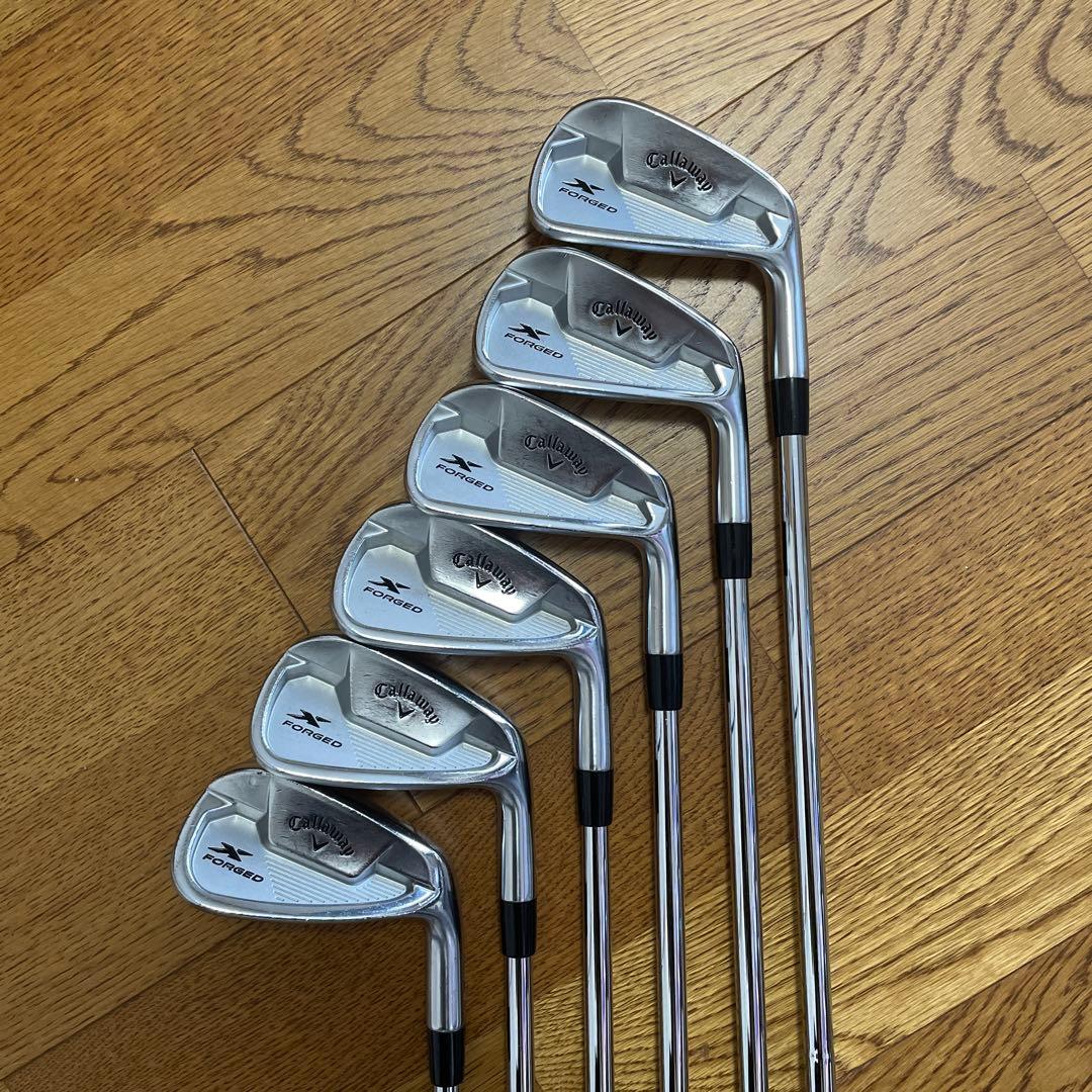 キャロウェイ X フォージド スターアイアン6本セット 5-P