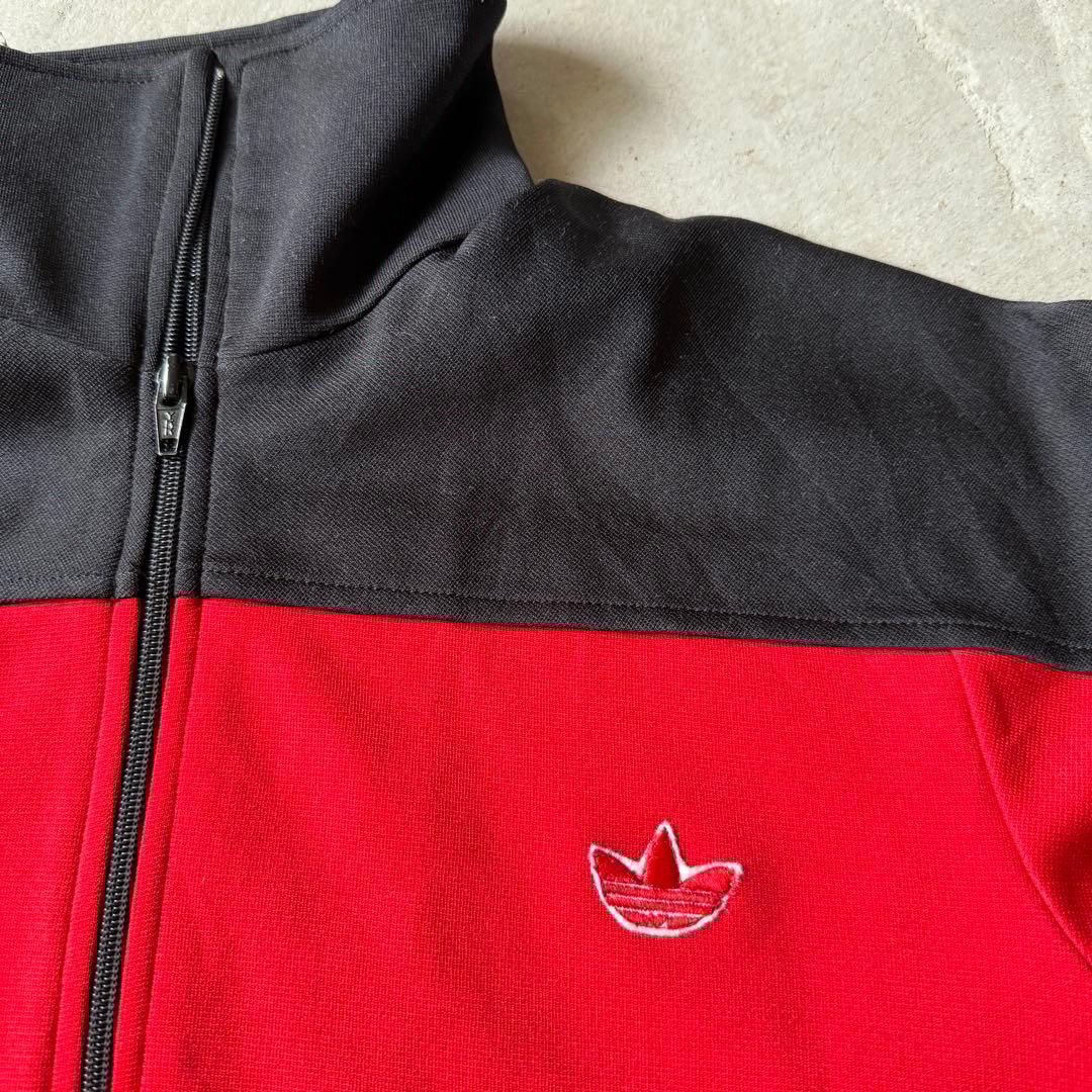 【人気カラー、トラックジャケット】adidas刺繍ロゴ80s常田大希ジャージO.